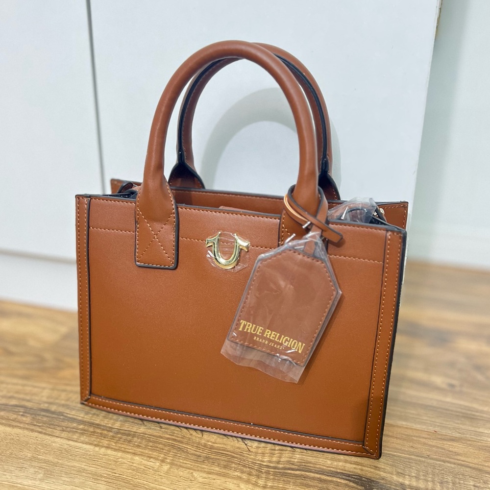 True Religion Brown Suede Handbag 👜